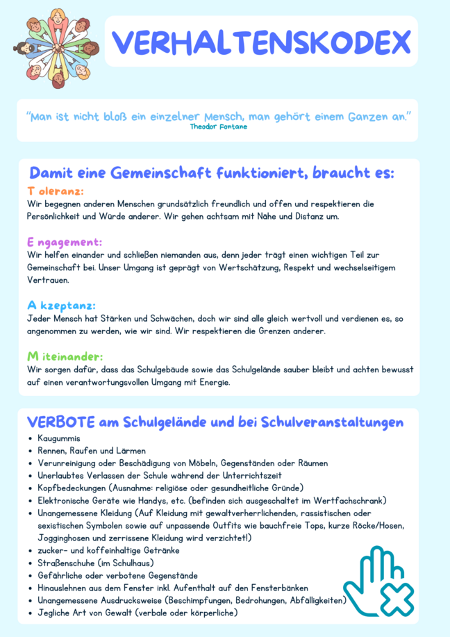 Verhaltenscodex